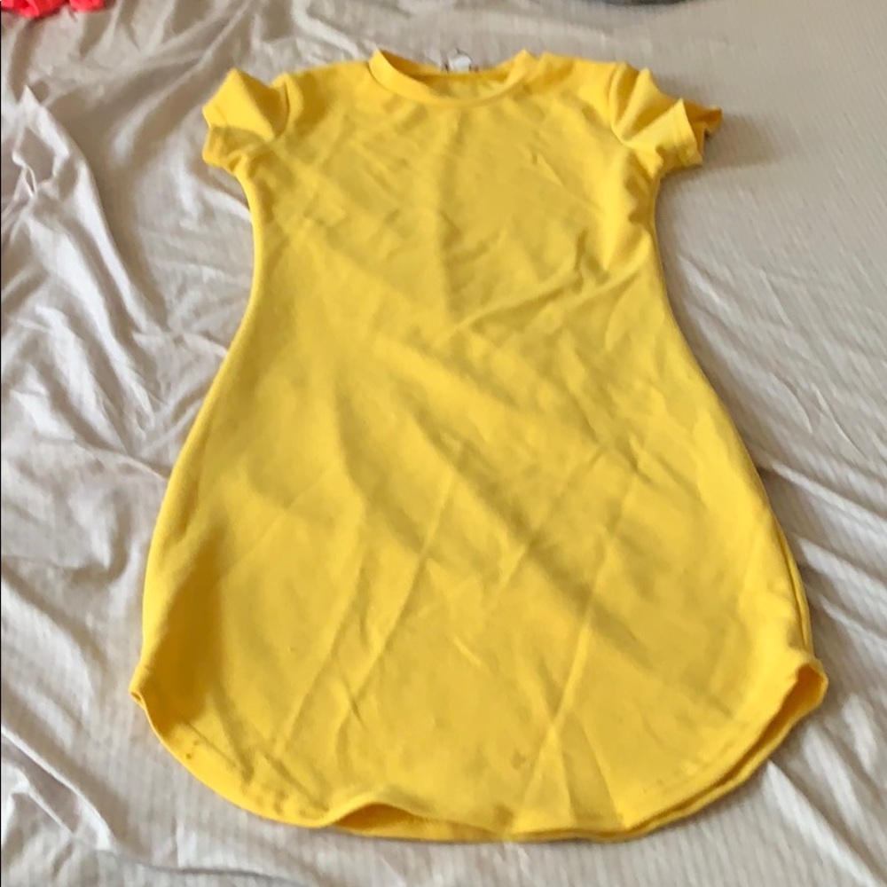 Yellow maxi Dress